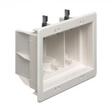 Arlington DVFR3WGC - 3GANG INSET OUTLET BOX WH GC