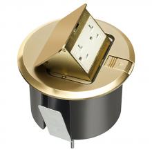 Arlington FLBT6520MB - ROUND TRAPDOOR W/BRASS