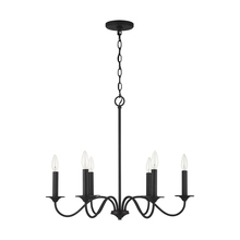 Capital Fixture Comp 437261BI - 6 Light Chandelier