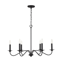 Capital Fixture Comp 437262BI - 6 Light Chandelier