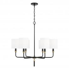 Capital Fixture Comp 441961YA-702 - 6 Light Chandelier