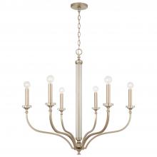 Capital Fixture Comp 444861BS - 6 Light Chandelier