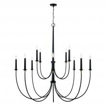 Capital Fixture Comp 445601KB - 12 Light Chandelier