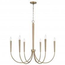 Capital Fixture Comp 445961AD - 6 Light Chandelier