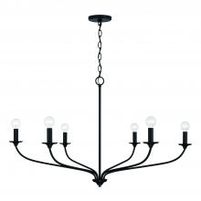 Capital Fixture Comp 449961MB - 6-Light Chandelier