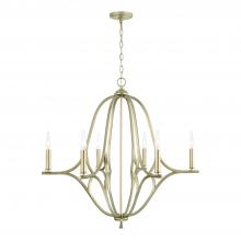 Capital Fixture Comp 450061BS - 6-Light Chandelier