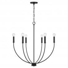 Capital Fixture Comp 452161MB - 6-Light Chandelier in Matte Black