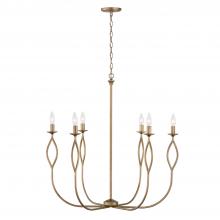 Capital Fixture Comp 452562ML - 6-Light Chandelier in Mystic Luster