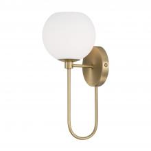 Capital Fixture Comp 652111AD-548 - 1-Light Circular Globe Sconce in Aged Brass