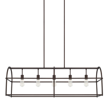 Capital Fixture Comp 825751BZ - 5 Light Island