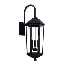 Capital Fixture Comp 926932BK - 3 Light Outdoor Wall Lantern