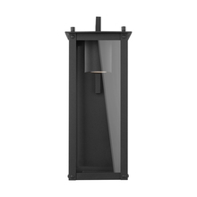 Capital Fixture Comp 934611BK-GL - 1 Light Outdoor Wall Lantern