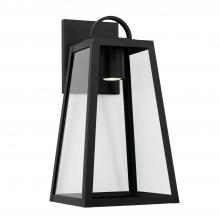 Capital Fixture Comp 943712BK-GL - 1 Light Outdoor Wall Lantern