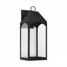 Capital Fixture Comp 946341BK-GL - 1 Light Outdoor Wall Lantern