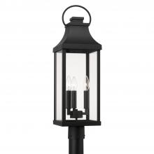 Capital Fixture Comp 946432BK - 3 Light Outdoor Post Lantern