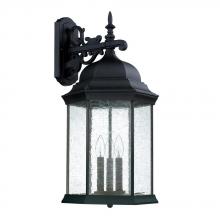 Capital Fixture Comp 9838BK - 3 Light Outdoor Wall Lantern