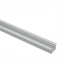 American Lighting PE-AA2DF-1M - PREMIUM TALL, EXTRUSION, DOUBLE FLANGE, ANOD. ALUM , 1M