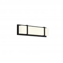 KUZCO Lighting VL61620-BK - Alberni 20-in Black LED Vanity