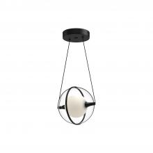 KUZCO Lighting PD76708-BK - Aries 8-in Black LED Pendant