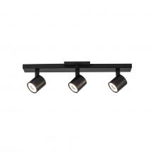 KUZCO Lighting TR19021-BK-5CCT-UNV-010 - Arnold 3-Head Black LED Track Lights