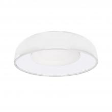 KUZCO Lighting FM13120-WH-5CCT - Beacon 20-in White LED Flush Mount