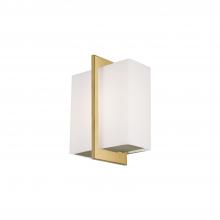 KUZCO Lighting WS39210-BG - Bengal 7-in Brushed Gold LED Wall Sconce