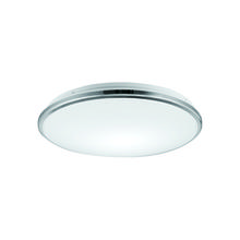 KUZCO Lighting FM43311-CH - Brook 11-in Chrome LED Flush Mount