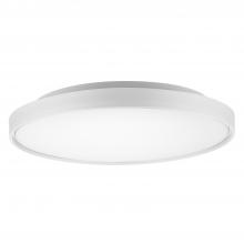 KUZCO Lighting FM43522-WH-5CCT - Brunswick 22-in White LED Flush Mount