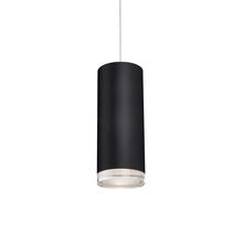 KUZCO Lighting 401432BK-LED - Cameo 10-in Black LED Pendant