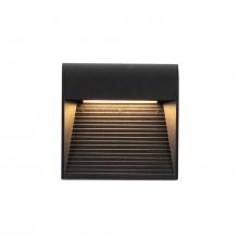 KUZCO Lighting EW27905-BK - Casa 5-in Black LED Exterior Wall Sconce