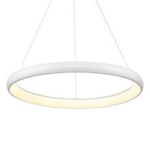 KUZCO Lighting PD82732-WH - Cortana 32-in White LED Pendant