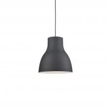 KUZCO Lighting 494216-BK - Cradle 16-in Black 1 Light Pendant