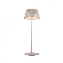 KUZCO Lighting TL65614-MN - Dario 5-in Moonstone Gray LED Table Lamp