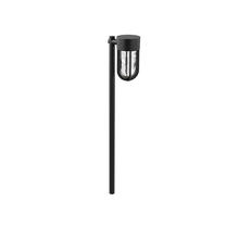 KUZCO Lighting EG17621-BK - DAVY 24" SINGLE EXTERIOR GARDEN BLACK, 5W, LV 12VAC, 3000K, 90CRI