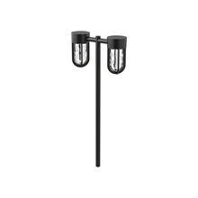 KUZCO Lighting EG17622-BK - DAVY 24" DOUBLE EXTERIOR GARDEN BLACK, 9W, LV 12VAC, 3000K, 90CRI