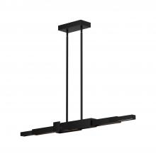 KUZCO Lighting LP29548-BK - Enzo 48-in Black LED Linear Pendant