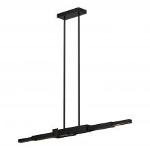 KUZCO Lighting LP29560-BK - Enzo 60-in Black LED Linear Pendant