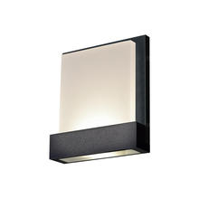 KUZCO Lighting WS33407-BK - Guide 7-in Black LED Wall Sconce