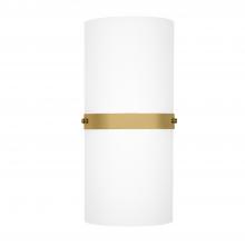 KUZCO Lighting WS3413-BG - Harrow 13-in Brushed Gold LED Wall Sconce