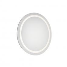 KUZCO Lighting VM40432-5CCT - Hillmont 32-in Sandblasted Merc Edge LED Vanity Mirror