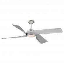 KUZCO Lighting CF96956-BN - Horizon 56-in Brushed Nickel LED Fans