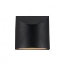 KUZCO Lighting EW46308-BK-UNV-3CCT - Lenox 8-in Black LED Exterior Wall Sconce