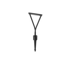 KUZCO Lighting EG25714-BK - MARO 14" EXTERIOR GARDEN BLACK, 4W, LV 12VAC, 3000K, 90CRI