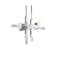 KUZCO Lighting PD53330-CH - Martelo 30-in Chrome LED Pendant