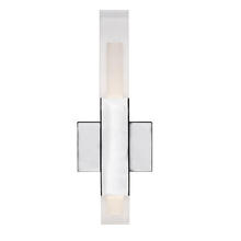 KUZCO Lighting WS53318-CH - Martelo 18-in Chrome LED Wall Sconce