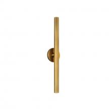 KUZCO Lighting WS90424-VB - Mason 24-in Vintage Brass LED Wall Sconce