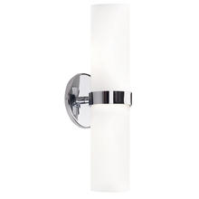 KUZCO Lighting WS9815-CH - Milano 15-in Chrome LED Wall Sconce