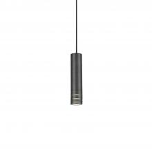 KUZCO Lighting 494502M-BK - Milca 10-in Black 1 Light Pendant