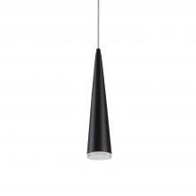 KUZCO Lighting 401214BK-LED - Mina 12-in Black LED Pendant