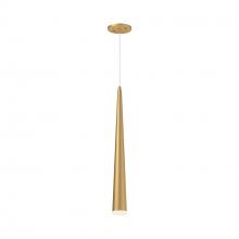 KUZCO Lighting 401215BG-LED - Mina 24-in Brushed Gold LED Pendant